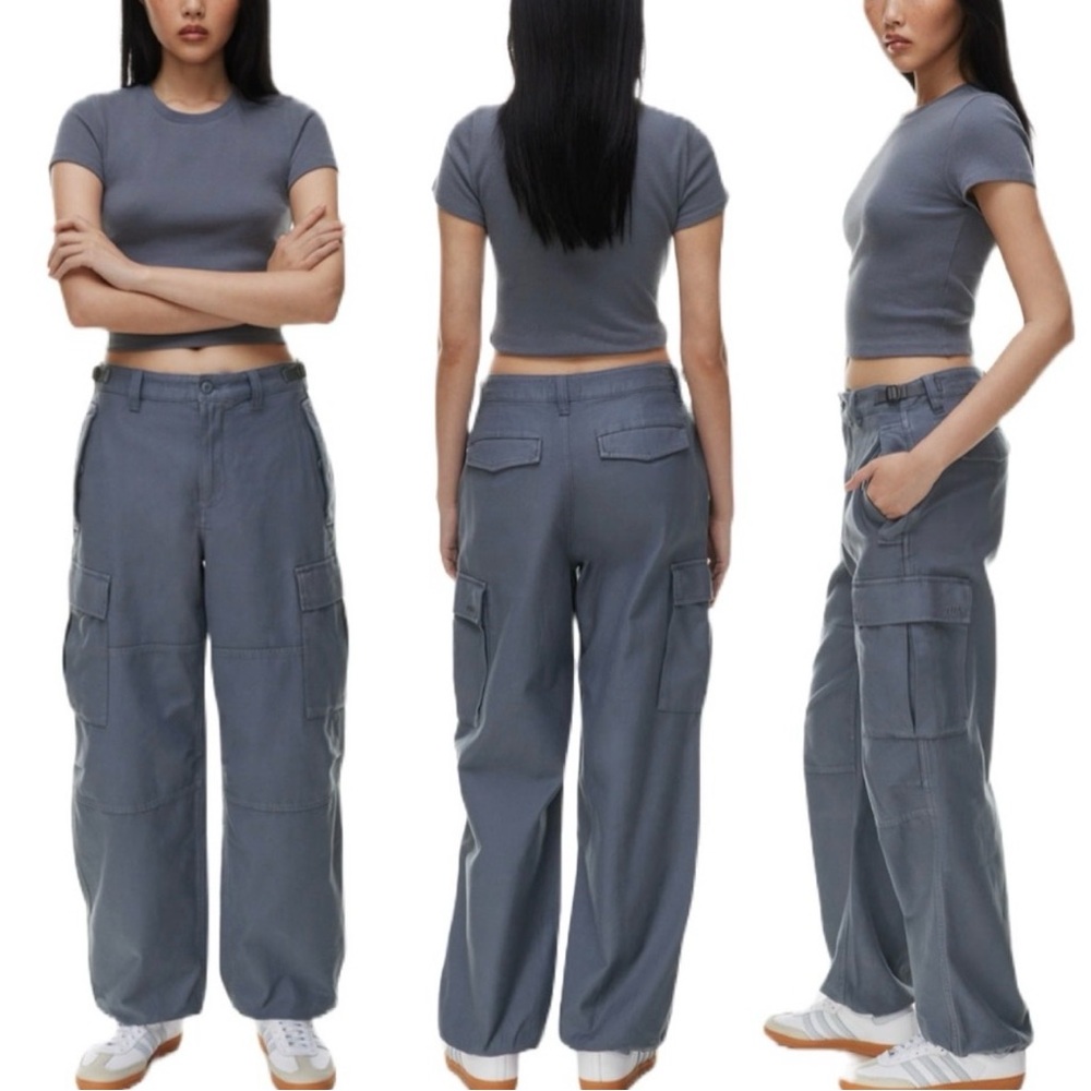 Aritzia TNA Supply Cargo Pants – GD Vintage Navy, Size 6 | NWT